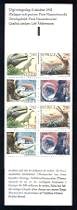 Prehistoric Animals Mint Booklet of 8 Stamps Sweden, 1992
